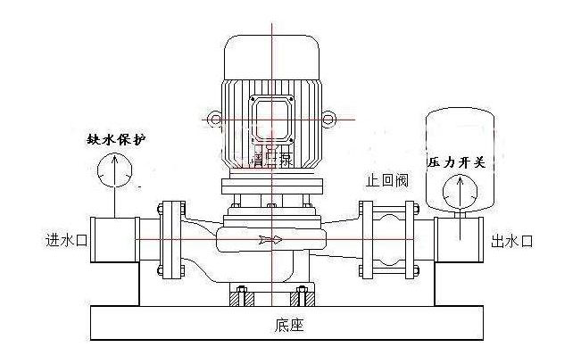 增壓泵的工作原理圖